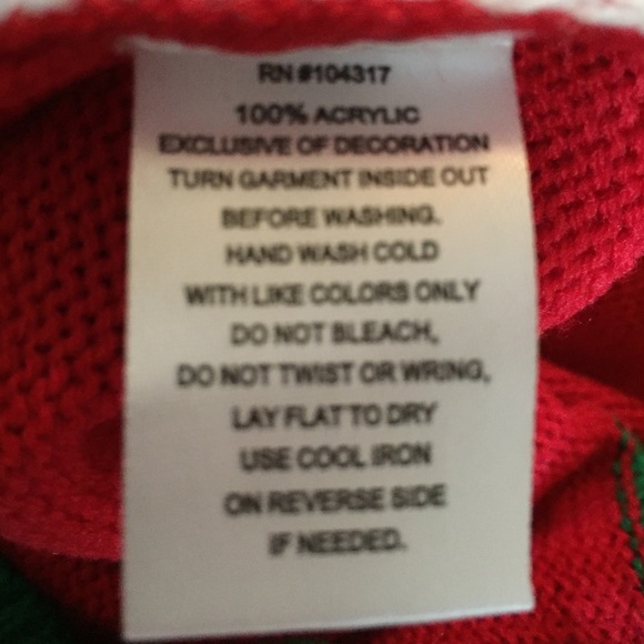 Juniors Holiday Reindeer sweater - Picture 4 of 4